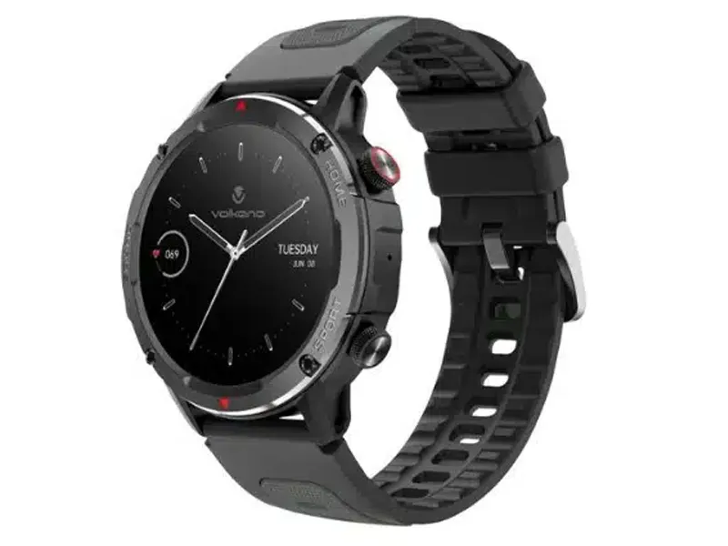 Volkano Fit Power Series Smart Watch - Black (VK-5084-BK)