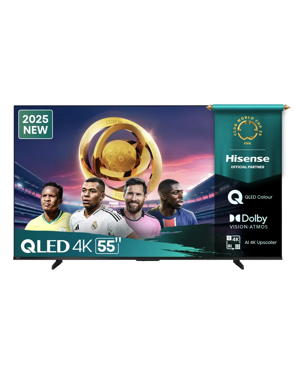 Hisense 55"(140cm)uhd 60hz Smart Qled Tv 55q6q