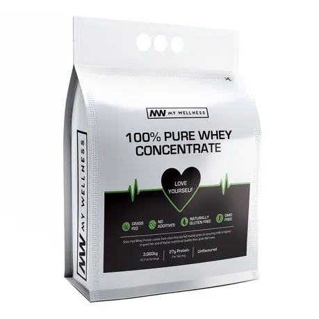 My Wellness - Grass Fed Whey Concentrate 3kg - Unflavoured