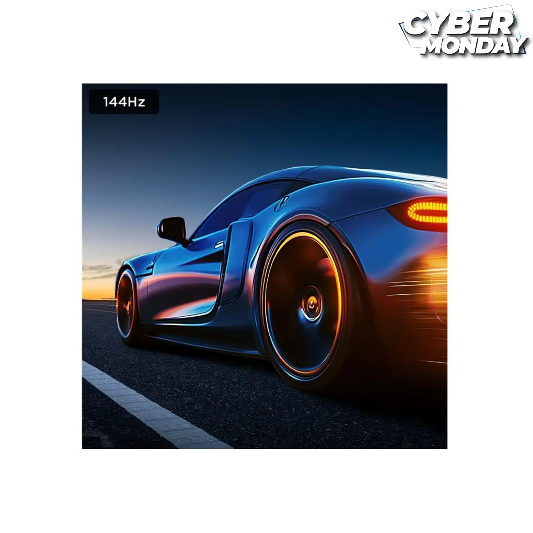 TCL 55-INCH 55P8K QLED GOOGLE TV 144HZ