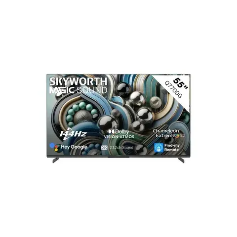 Skyworth 55 Inch 144Hz QLED Google TV 55Q7700G