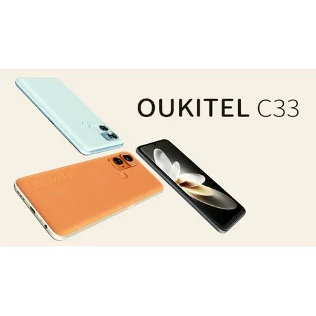 Oukitel C33 4G Smartphone with 6.8", 8GB RAM 256GB ROM, 50MP, 5150mAh