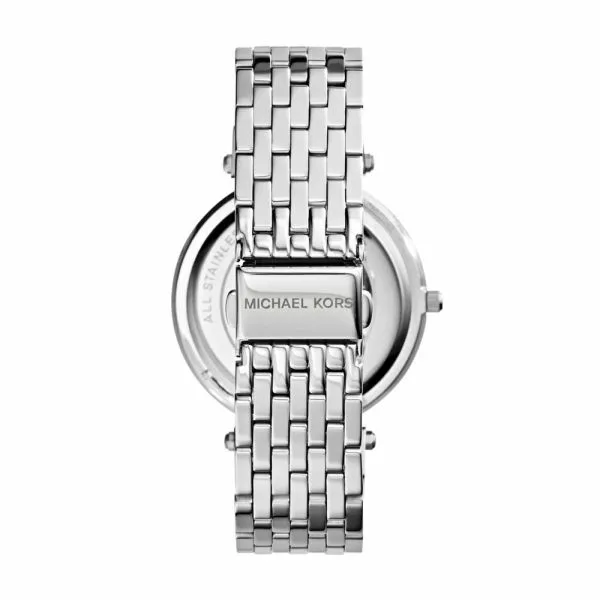 Michael Kors Women's Darci Silver/Steel Round Stainless Steel Watch - MK3190