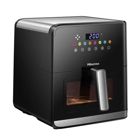 Hisense 8L Air Fryer with Digital Touch Control & Visible Cooking Window