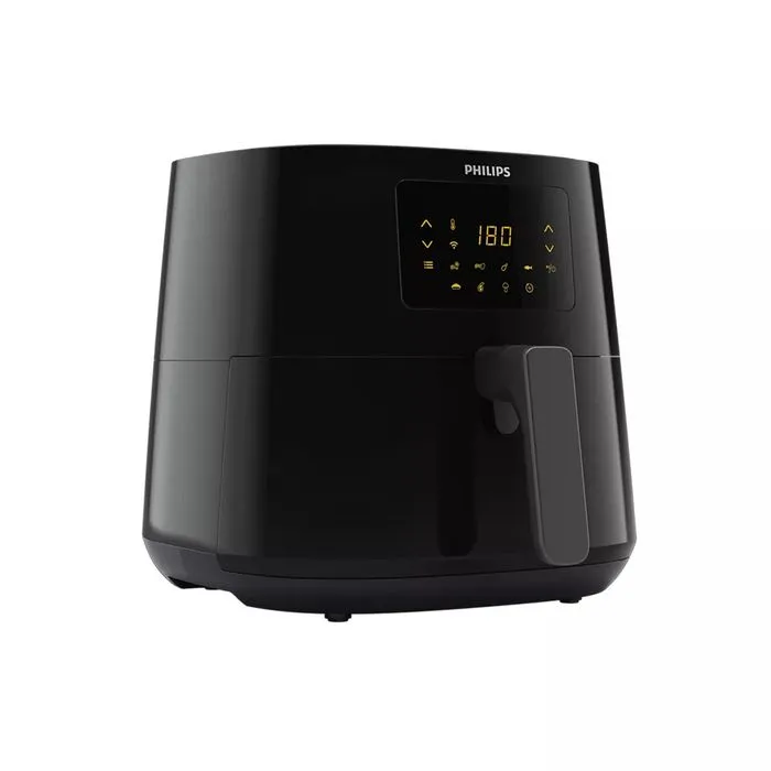 Philips 5000 Series Digital X-Large Cooking Functions Connected Airfryer, 6.2 Liter Capacity, Black, 1.2kg