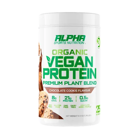 Alpha Sports Nutrition Organic Vegan Protein 800g