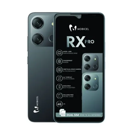 Mobicel RX PRO GREY 6.6 Inch Smart Phone