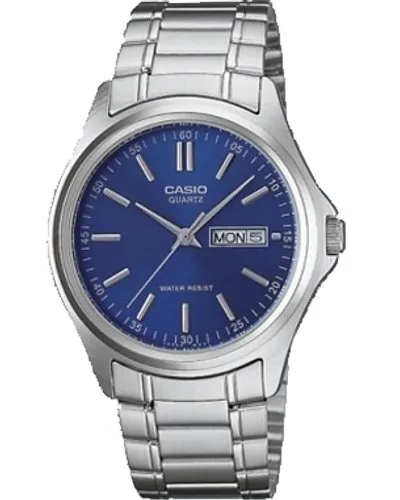 Casio Analogue Wrist Watch (Silver | Blue)