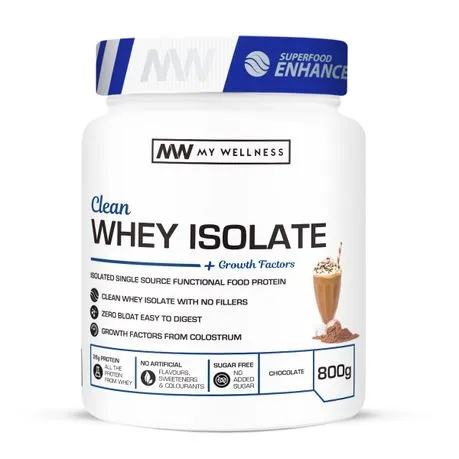 My Wellness Clean Whey Isolate 800g Chocolate