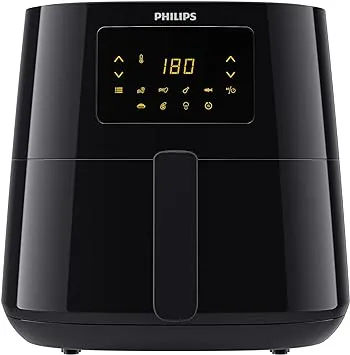 Philips Airfryer XL 3000 Series - 2000W, 50Hz, 6.2L, 1.2KGs, 7 Presets, Rapid Air Technology, Connected with HomeID APP, Black - HD9270/90